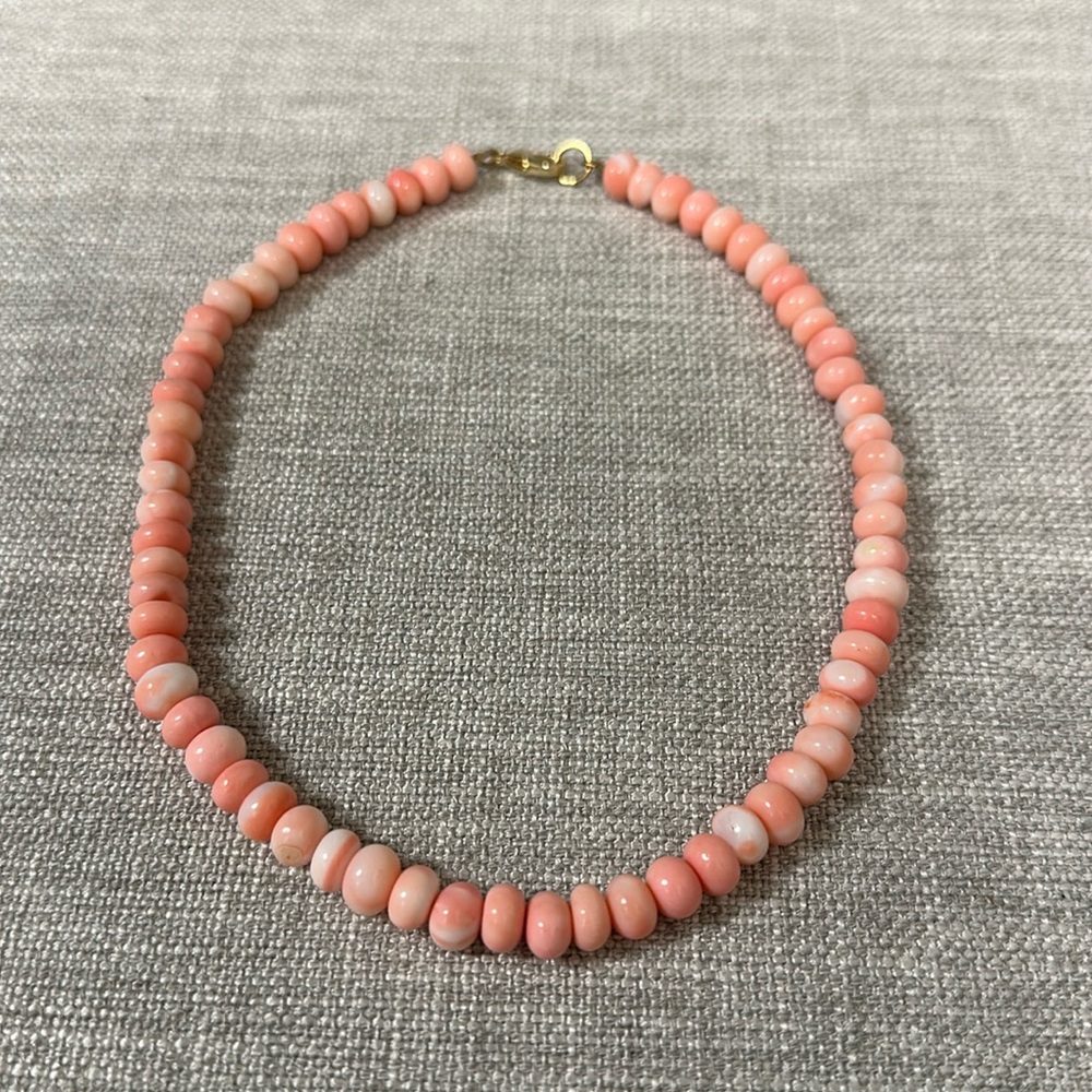 Peruvian Opal bead necklace